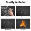 Hearth Rugs for Fireplaces Fire Resistant 47" x 29", Rectangle