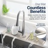14.6” Silicone Faucet Mat For Kitchen Sink, Kitchen Sink Splash