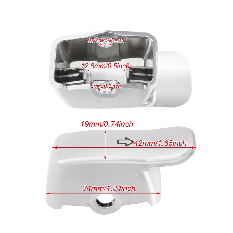 HCmotorku Motorcycle Turn Signal Switch Harley Switch Cover Turn Signal