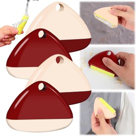 Good Life 4pcs Portable Lint Roller - Reusable, Washable Pet Hair Remover for Clothes & Furniture