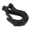 Runfarr 3/8 Inch Winch Hook, Forged Steel Winch Hook for