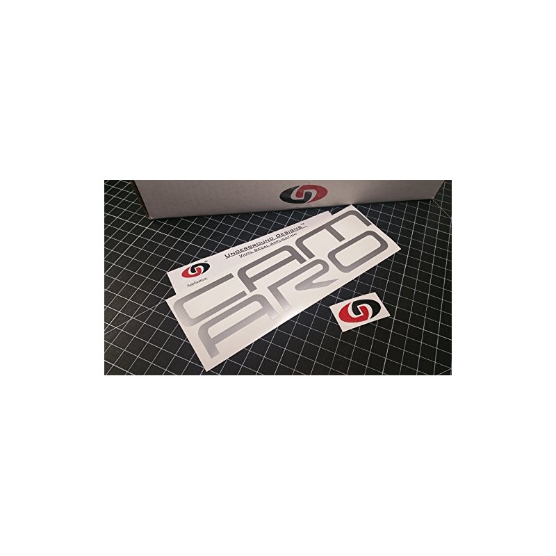 UNDERGROUND DESIGNS Camaro Bumper Inserts Decal Kit 1993-2002 Select Color