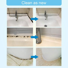 FOLLOWIN Household Mold and Mildew Stain Cleaner Gel Home Cleaner for Tiles Grout Sealant Bathroom Sinks Showers Instant Cleaning 8oz