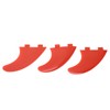 3Pcs Surfboard Fins Glass Fiber Thruster Fin Sets Surf Accessories