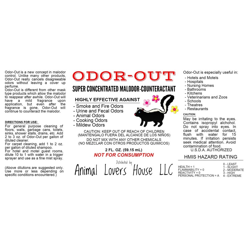 REDI Odor Out Kennel & Carpet Deep Clean, 2-Ounce, Concentrated