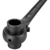 HASKYY Scaffolding Ratchet 17 x 19 mm Ratchet Wrench Scaffolding