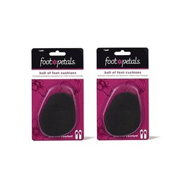 Foot Petals Tip Toes, 2 Pair, Black