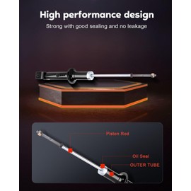 cciyu 4 x Front Rear Struts Shock Absorbers Fit for 2004-2007 for Buick Rainier, for Chevy SSR/Trailblazer/for GMC Envoy,for Isuzu Ascender,2002-2004 for Oldsmobile Bravada,2005-2009 for Saab 9-7x