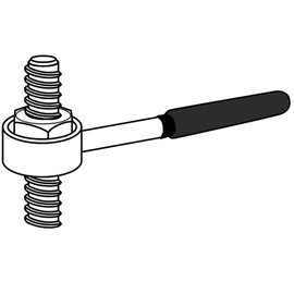 Dude Tools NBW118 Nut Buster Wrench 1-11/16" Box Wrench with Comfort Grip (for 1-1/8" bolt or stud)