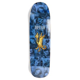 Opera Professional Complete Skateboard Dragon 9.125" x 32.6" with Ace Trucks, Snot Wheels, ABEC 5 Bearings, Hardware, and Griptape - Ready to Assemble