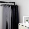 Hangerworld - 10 Black Plastic Trouser & Skirt Adjustable Clip