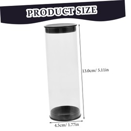 Totority 2Pcs Portable Golf Ball Storage Box Display Case for Home Shop Holds Small Balls Collection Showcase