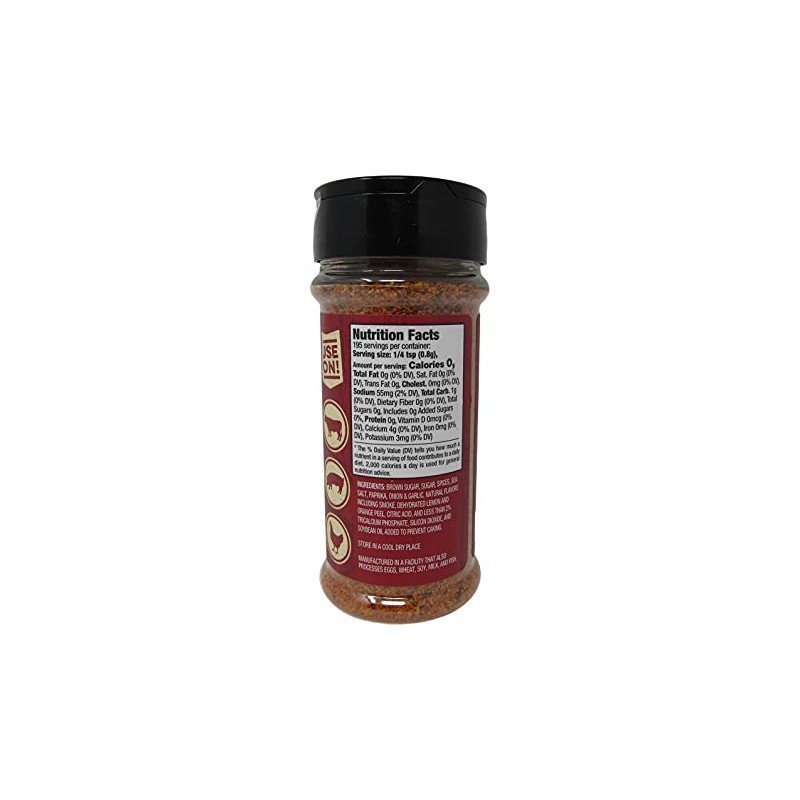 Buc-ee's Texas Round Up BBQ Rub, Gluten Free, One 5.5