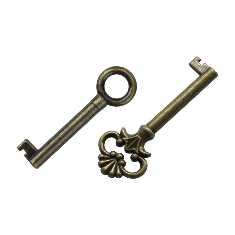 VIDABTE KY-5 KY-13 Hollow Barrel Skeleton Key for Antique Vintage