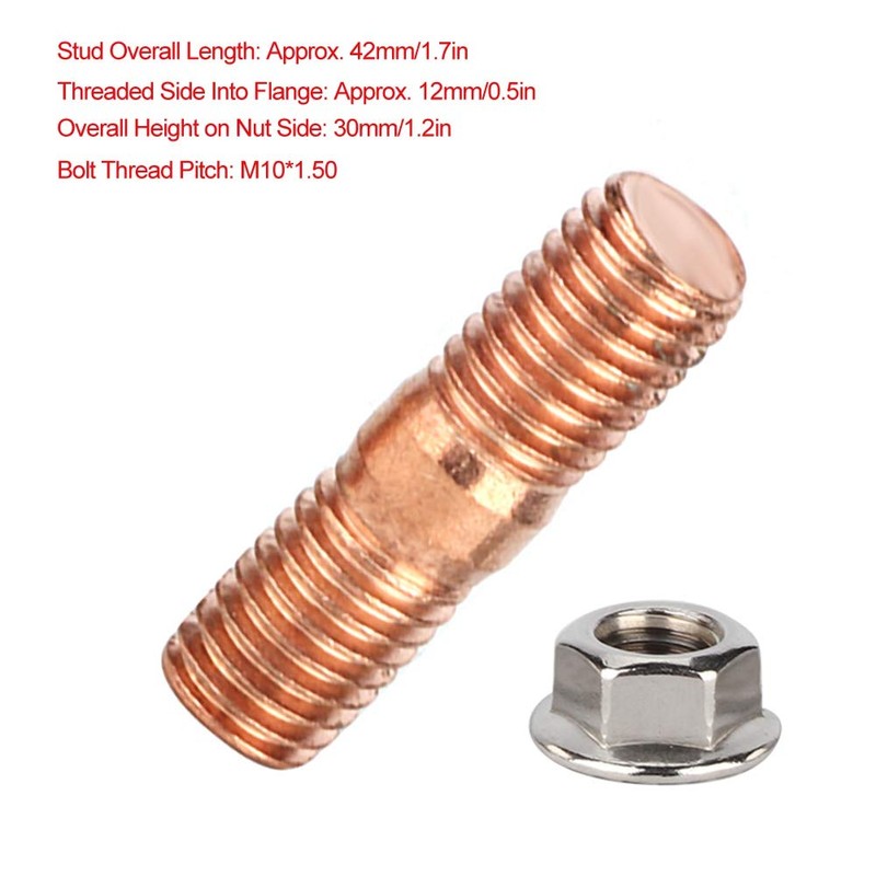 Hexagonal Flange Flange Nuts High Strength Turbo Bolt Set with