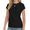 YOGINGO Short Sleeve Shirts for Women Crew Neck Tee -