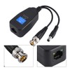 Fosa 2 piezas HD-CVI/TVI/AHD Video pasivo Balun CCTV Coaxial BNC
