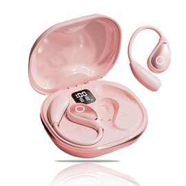 Wireless Earbuds, Open-Ear Earphones, Industry-leading Hi-Fi Sound Quality, Bluetooth 5.49, Instant Connection, Up to 100 Hours Playback, Touch Control, Ultra Lightweight, LED Display Level Display