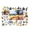 Wooden Jigsaw Puzzle for Adults - Unique Pieces - Made