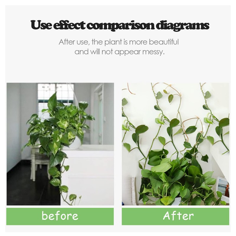 iTYOOS Pack of 100 Plant Clips, Wall Plant Clips, Wall