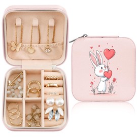 BUZCOZY Travel Jewelry Case,Jewelry Box for Women,Travel Essentials,Gifts For Women Girl,Gift for Any Occasion