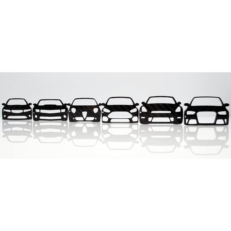 BlackStuff Carbon Fibre Keyring Badge Compatible with M5 E39 BS-327,