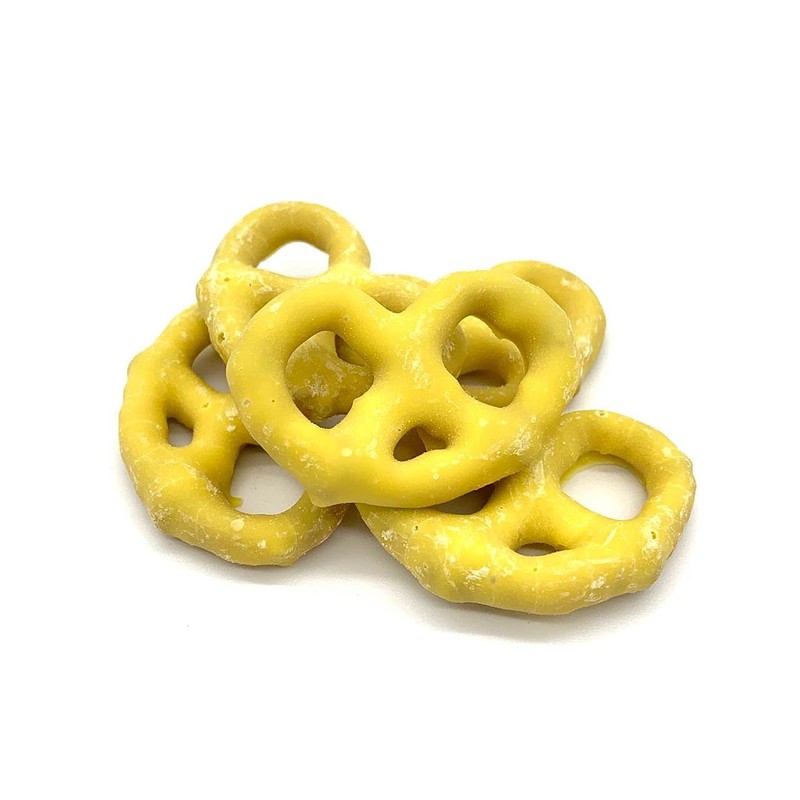 Lemon Yogurt Pretzels, Bulk (1 lb. Resealable Zip Lock Stand