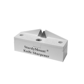 AccuSharp Knife Sharpening Tool for Restoration, Diamond-Honed Tungsten Carbide Blade Sharpener with Sturdy Mount, Helps Revive, Hone, & Restore Kitchen Knives & All Blades