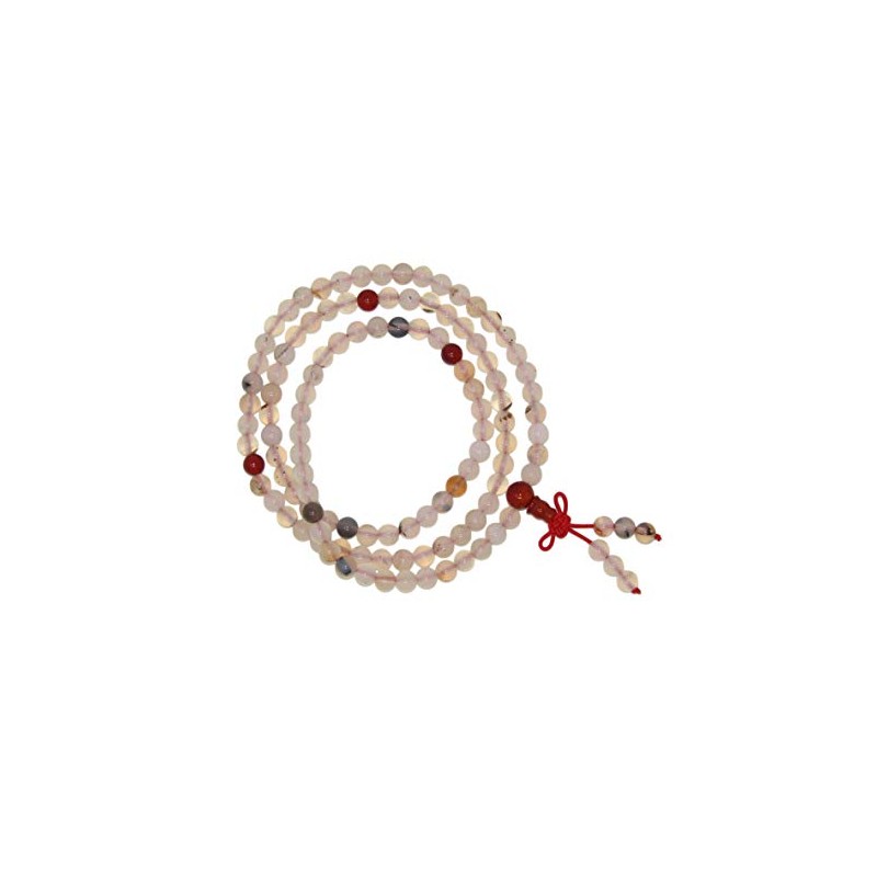 Jeannieparnell 250 - Beautiful Elasticated 6mm Agate Gemstone Bead Prayer