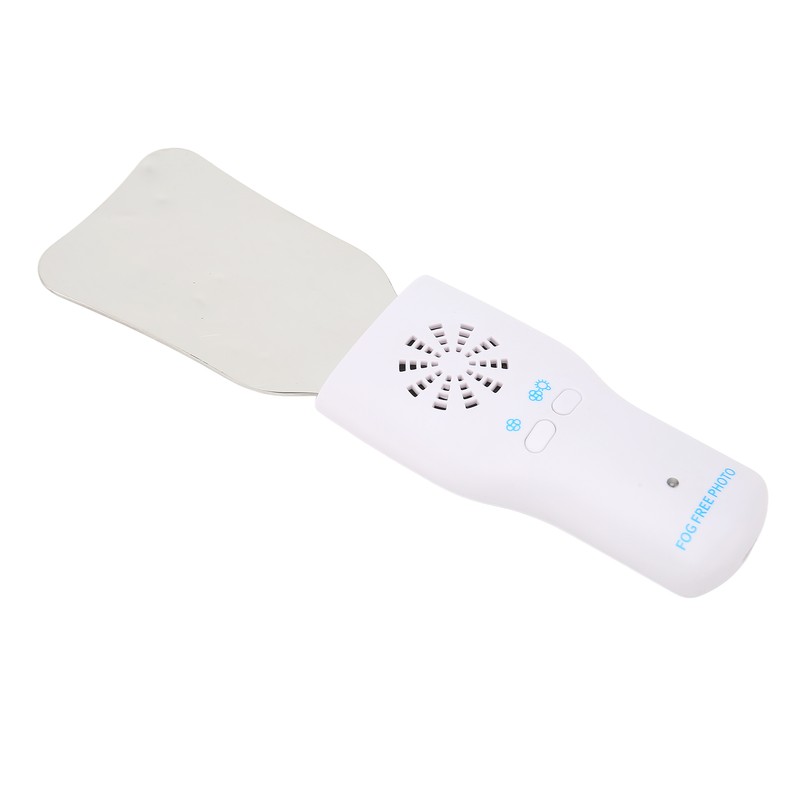 Dental Mirror Handle Prevent Fog LED Light Teeth Oral Cavity