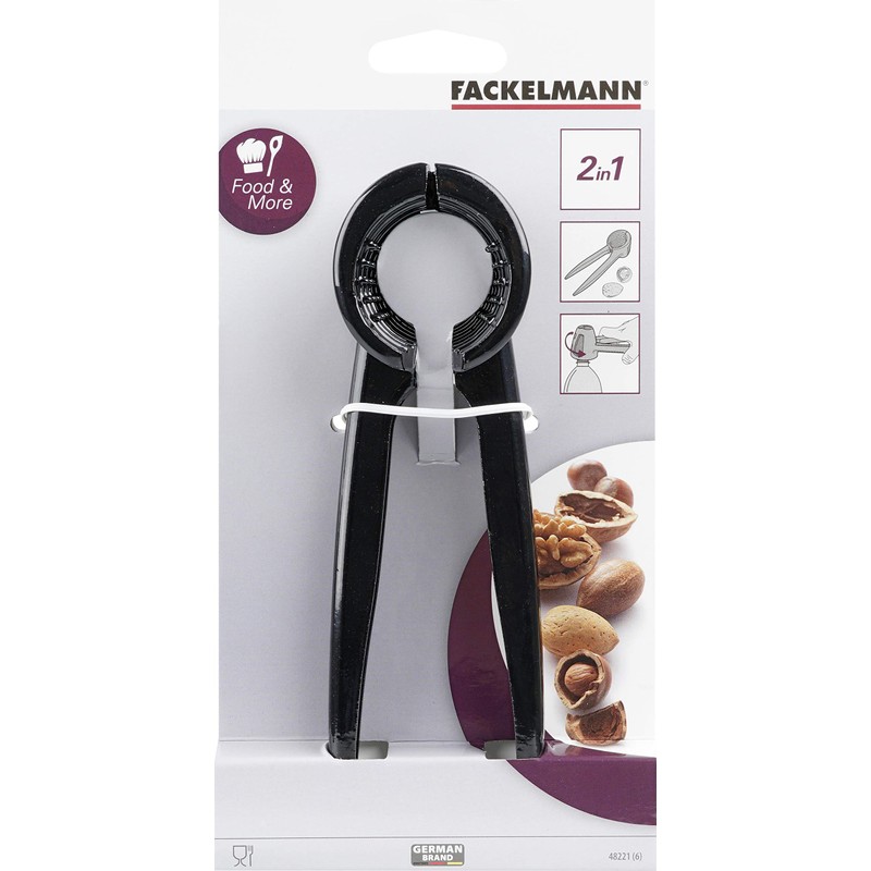 Fackelmann 48221 Knax Nutcracker 18 cm Black
