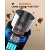 CEVING Hands-Free Blade Coffee Grinder, Cordless Coffee Mill with 5-30S