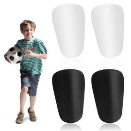 Pack of 4 Shin Pads, Small Mini Shin Pads, 9.5 x 6 cm, Additional Small Shin Pads, Protective Equipment, Shin Pads for Children, Boys, Girls