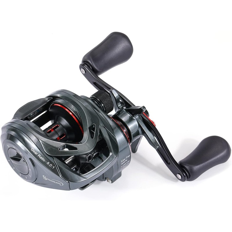 Sougayilang Baitcasting Reel – Lightweight Graphite Frame – 9 +