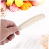 Beavorty 50sets Disposable Combs Double-sided Hair Comb for Travel Salon