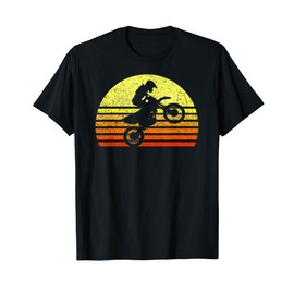 Motocross Dirt Bike Tee Off Road Motorcycle Rally Retro T-Shirt