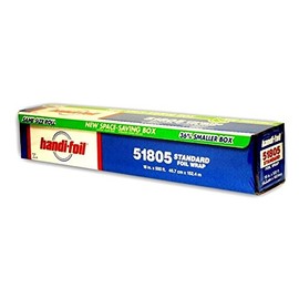 Handi-Foil 18"x500' Premium Standard Aluminum Foil Wrap Roll - Eco Space Saver! (pack of 3)