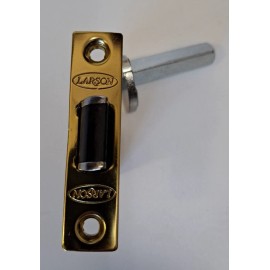 LARSON STORM DOOR BRASS MORTISE LOCK HANDLE  LATCH LOCK