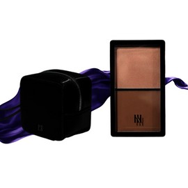 Hera Black Minimal Pouch + Hera Face Contouring Duo 11g Set / 헤라 블랙 미니멀 파우치+헤라 페이스 컨투어링 듀오 11g 세트