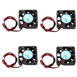 VBESTLIFE 12 V Fan for 3D Printer, High Speed Fan, 12 V, 7000 RPM, 6.7CFM, 4 Pieces