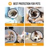 Adjustable Dog Cone Collar After Surgery Soft Cone of Shame
