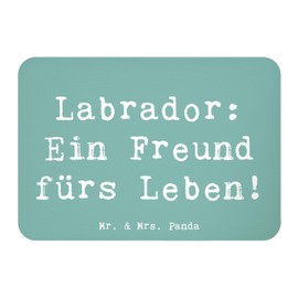 Mr. & Mrs. Panda Magnet Saying Labrador Friend - Gift, Walks, Whiteboard Magnet, Loyalty, Decorative Magnet, Fridge Magnet, Play, Dog