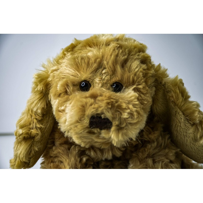 BUDDY Brown Plush Dog Toy