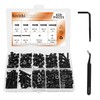 Nivithi M4 Countersunk Screws Set 10.9 Strength Class 420 Pieces