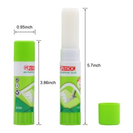 3D Printer Glue Sticks, FENGWANGLI 4 Pieces Solid Adhesive for Hot Bed Print Filament PLA Glass ABS PETG CPE