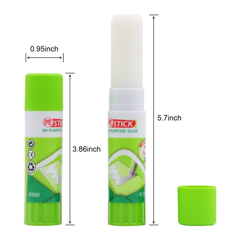 3D Printer Glue Sticks, FENGWANGLI 4 Pieces Solid Adhesive for