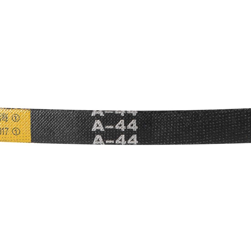 sourcing map 2 x A44 V-belt, A profile, rubber drive