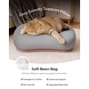 2-in-1 Lap Desk & Kindle Pillow Stand with Beanbag