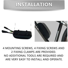 kingsea E-Bike Plastic Controller Box Case, Battery Controller Protection Box Case Compatible 14A, 15A Motor Controller, Controller Box for Electric Bike Conversion Kit