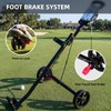 XDriveMax Golf Pull Push Cart 2 Wheel,Foldable Golf Push Cart